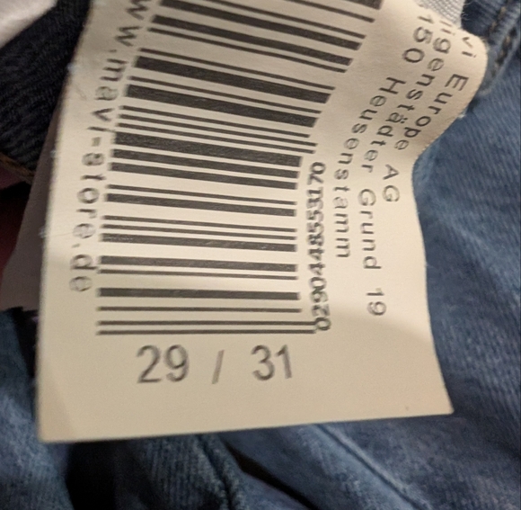 Mavi High Rise Wide Leg Miami 100 Organic Cotton Women's Jeans Size 29 - Picture 9 of 9